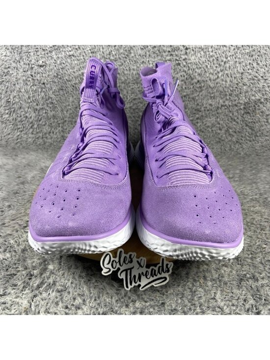 Under Armour Curry 4 Flotro Vivid Lilac Size 15 Men Basketball 3024861-500